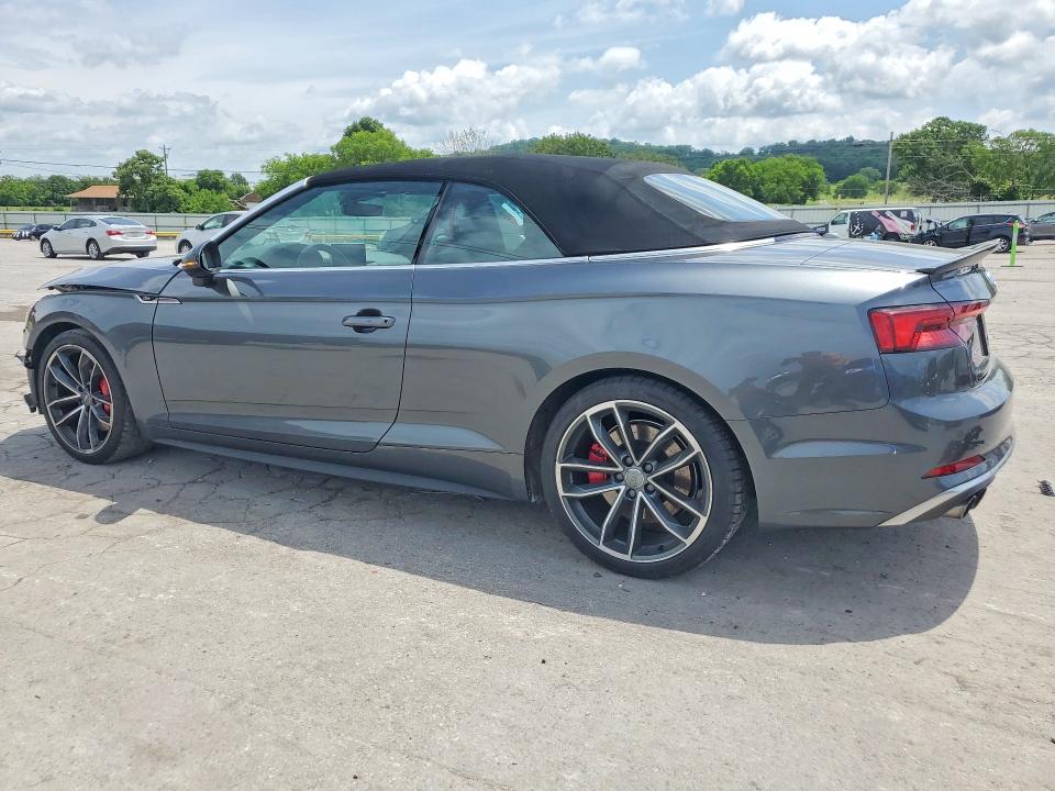 2018 Audi Rs5 VIN WAU24GF5XJN012098 COPART salvage auction — FRONT END, Tn - Salvage Certificate, sold $7,400 on 2026-07-08 (photo 2)