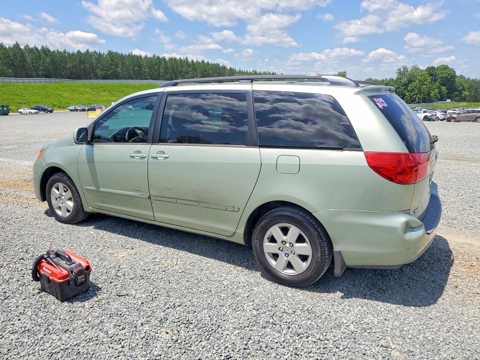 2010 Toyota Sienna VIN 5TDYK4CC8AS306663 COPART salvage auction — REAR END, NC - SALVAGE CERTIFICATE OF TITLE, sold $550 on 2026-07-30 (photo 2)