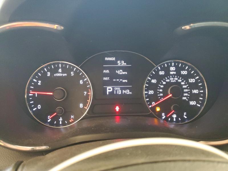 2014 Kia Forte VIN KNAFK4A65E5125551 COPART salvage auction — REAR END, Tx - Salvage Vehicle Title, sold $325 on 2026-07-24 (photo 9)