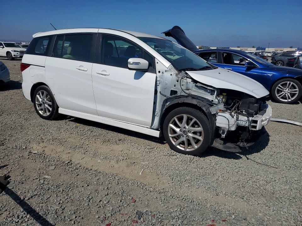 2015 Mazda 5 VIN JM1CW2CL4F0179486 COPART salvage auction — FRONT END, Ca - Salvage Certificate, sold $3,250 on 2026-07-28 (photo 4)
