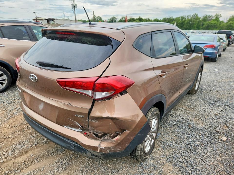 2016 Hyundai VIN KM8J3CA46GU038510 COPART salvage auction — REAR END, Nj - Cert Of Title-Salvage, sold $3,250 on 2026-07-24 (photo 3)