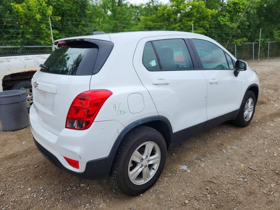 2018 Chevrolet VIN KL7CJNSB5JB732312 COPART salvage auction — FRONT END, Oh - Cert Of Title-Salvage, sold $2,550 on 2026-07-08 (photo 3)