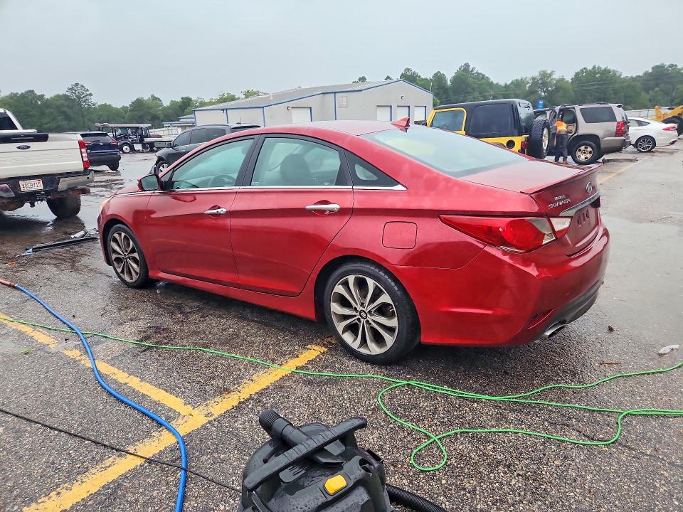 2014 Hyundai Sonata VIN 5NPEC4AC8EH811617 COPART salvage auction — FRONT END, Al - Cert Of Title-Salvage Title, sold $250 on 2026-07-27 (photo 2)
