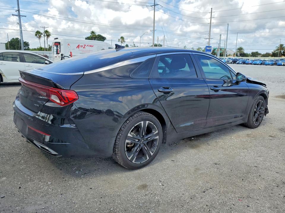 2021 Kia K5 VIN 5XXG64J29MG062327 COPART salvage auction — FRONT END, La - Cert Of Title-Salvage, sold $5,800 on 2026-07-17 (photo 3)