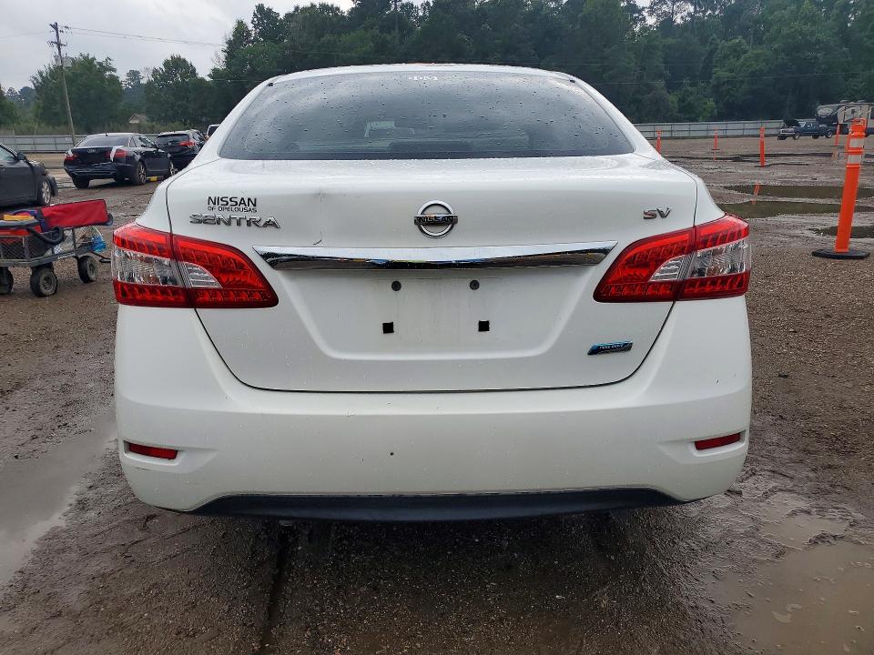 2014 Nissan Sentra VIN 3N1AB7AP9EL640370 COPART salvage auction — FRONT END, La - Cert Of Title-Salvage, sold $2,050 on 2026-07-31 (photo 6)