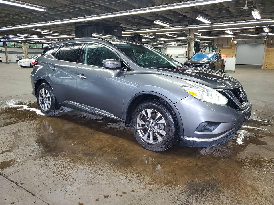 2017 Nissan Murano VIN 5N1AZ2MH7HN124279 COPART salvage auction — MECHANICAL, IL - CERTIFICATE OF TITLE, sold $1,300 on 2026-07-09 (photo 4)