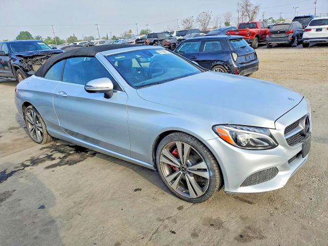 2017 Mercedes-benz C class VIN WDDWK4JBXHF504176 COPART salvage auction — SIDE, Ca - Salvage Certificate, sold $8,300 on 2026-07-06 (photo 4)
