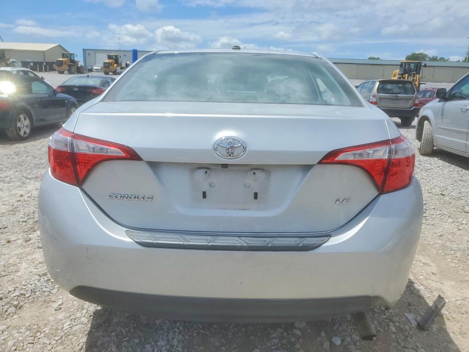 2016 Toyota Corolla VIN 5YFBURHE5GP435971 COPART salvage auction — SIDE, Tn - Salvage Certificate, sold $5,600 on 2026-07-07 (photo 6)