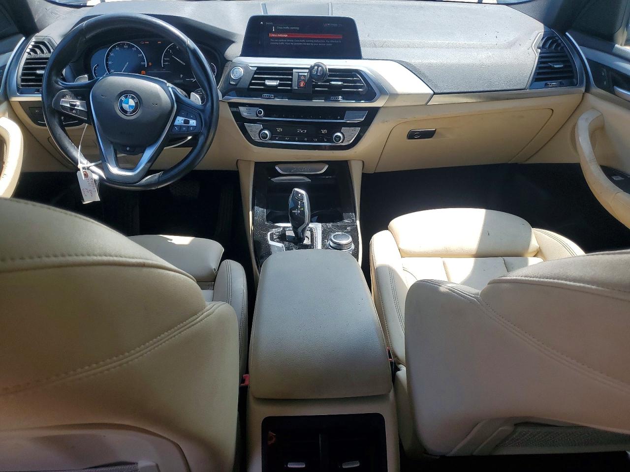 2021 BMW X3 VIN 5UXTY3C07M9H38092 COPART salvage auction — Side, TX - CERTIFICATE OF TITLE, sold $6,800 on 2026-07-02 (photo 8)