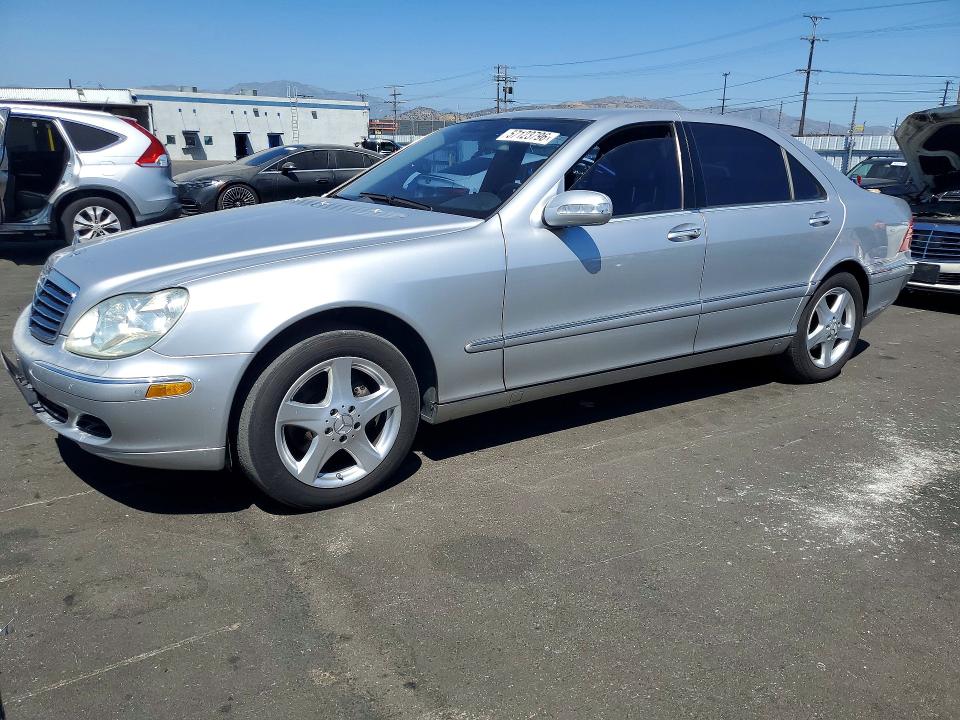 2004 Mercedes-benz S class VIN WDBNG70J34A409871 COPART salvage auction — SIDE, Ca - Dis/Dlr/Exp Only Clean Title, sold $450 on 2026-07-06 (photo 1)