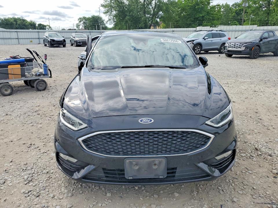 2017 Ford Fusion VIN 3FA6P0VP6HR245561 COPART salvage auction — SIDE, Oh - Cert Of Title-Salvage, sold $1,600 on 2026-07-31 (photo 5)