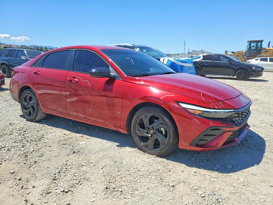 2026 Hyundai Elantra VIN KMHLM4DG8TU099479 COPART salvage auction — UNDERCARRIAGE, Ca - Salvage Certificate, sold $275 on 2026-07-28 (photo 4)