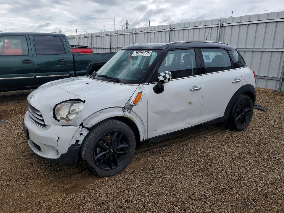 2012 Mini VIN WMWZB3C52CWM03017 COPART salvage auction — FRONT END, Ia - Cert Of Title-Salvage Title, sold $450 on 2026-07-15 (photo 1)