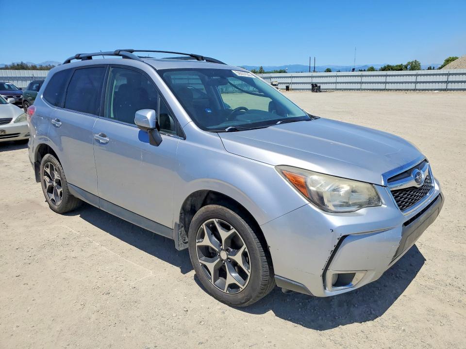 2014 Subaru Forester VIN JF2SJGMC1EH412098 COPART salvage auction — MECHANICAL, Ca - Dis/Dlr/Exp Only Clean Title, sold $850 on 2026-07-17 (photo 4)