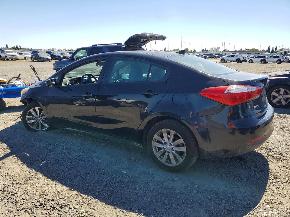 2014 Kia Forte VIN KNAFX4A60E5239362 COPART salvage auction — FRONT END, Ca - Salvage Certificate, sold $675 on 2026-07-21 (photo 2)