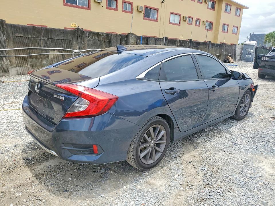 2020 Honda Civic VIN 19XFC1F31LE205962 COPART salvage auction — FRONT END, Fl - Cert Of Title Slvg Rebuildable, sold $4,500 on 2026-07-27 (photo 3)