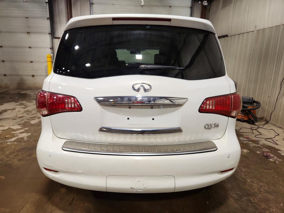 2012 Infiniti Qx56 VIN JN8AZ2ND3C9715960 COPART salvage auction — FRONT END, PA - CERTIFICATE OF SALVAGE, sold $2,250 on 2026-07-07 (photo 6)