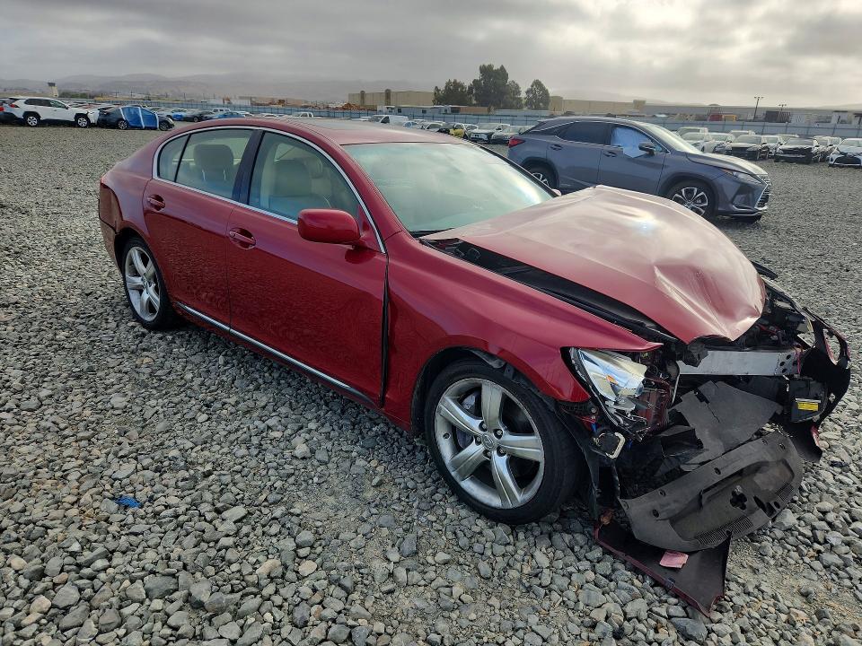 2007 Lexus Gs VIN JTHBE96S170010617 COPART salvage auction — FRONT END, Ca - Salvage Certificate, sold $325 on 2026-07-16 (photo 4)