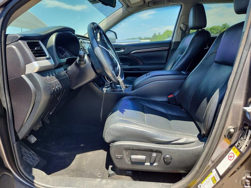 2016 Toyota Highlander VIN 5TDDCRFH3GS013939 COPART salvage auction — REAR END, PA - CERTIFICATE OF SALVAGE, sold $7,100 on 2026-07-31 (photo 7)