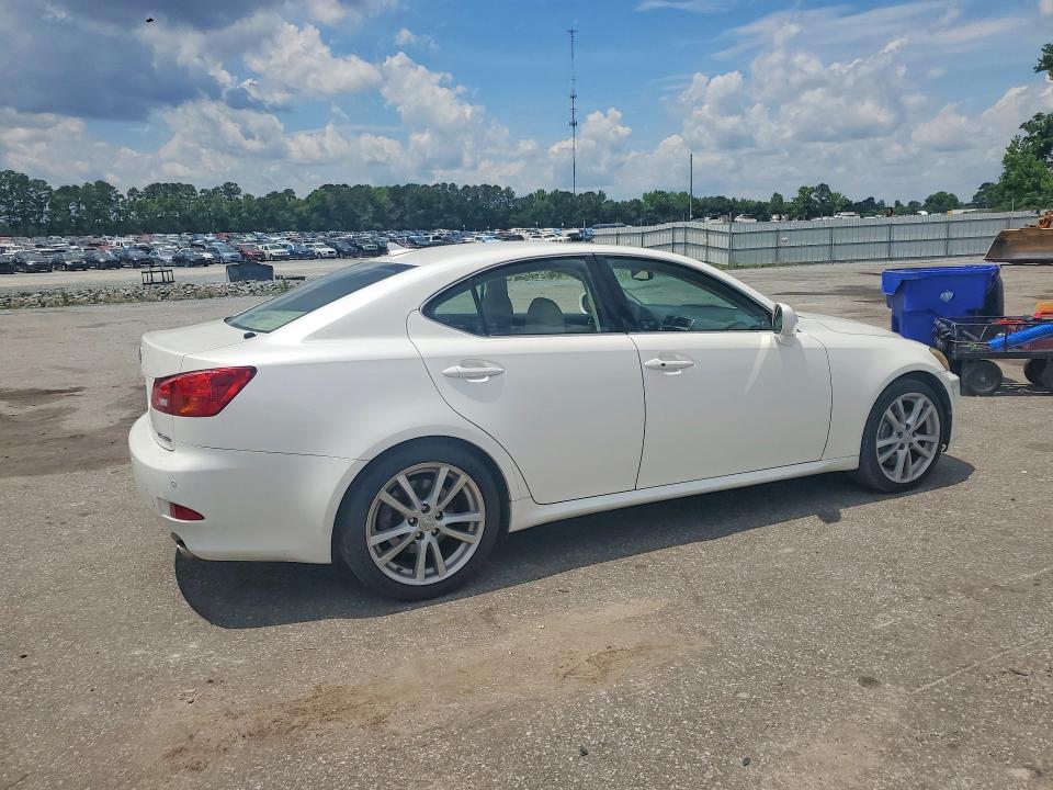 2007 Lexus Is VIN JTHBE262272007902 COPART salvage auction — SIDE, Nc - Salvage Certificate Of Title, sold $2,550 on 2026-07-02 (photo 3)