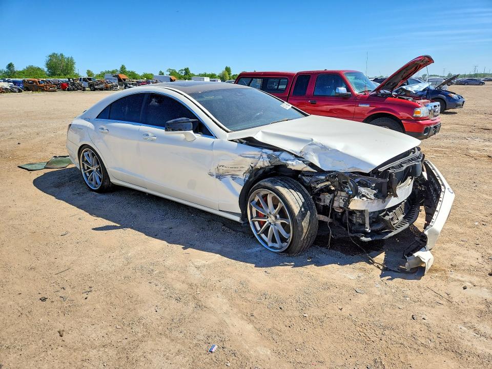 2014 Mercedes-benz Cls-klasse VIN WDDLJ9BB4EA101031 COPART salvage auction — FRONT END, Il - Salvage Certificate, sold $1,300 on 2026-07-09 (photo 4)