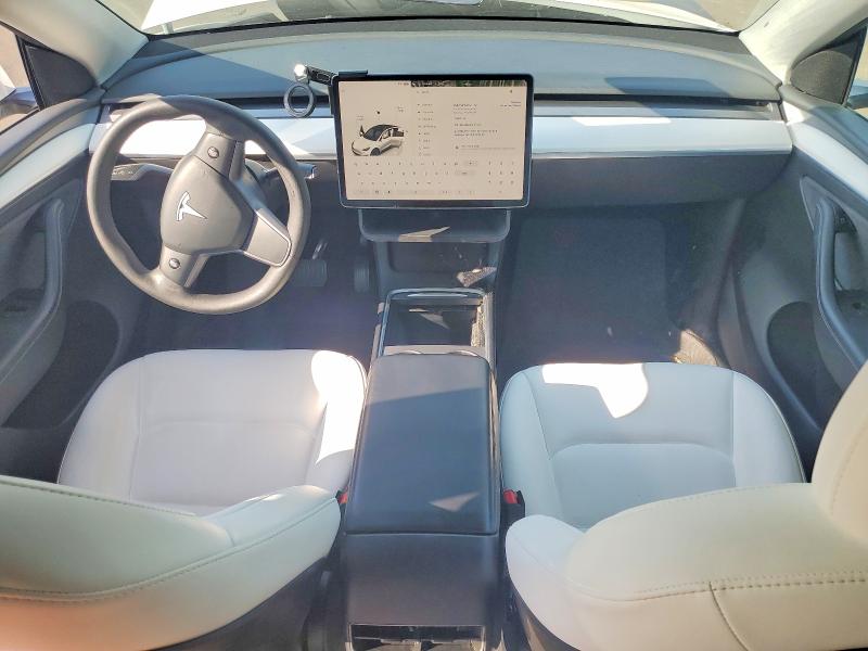 2022 Tesla VIN 7SAYGDEEXNF517330 COPART salvage auction — FRONT END, Or - Salvage Title Certificate, sold $125 on 2026-07-29 (photo 8)