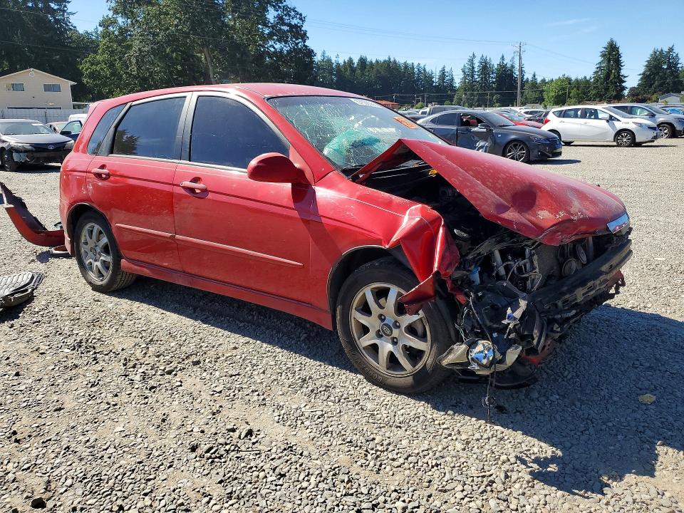 2005 Kia Spectra VIN KNAFE161455116908 COPART salvage auction — FRONT END, Wa - Bill Of Sale, sold $350 on 2026-07-02 (photo 4)