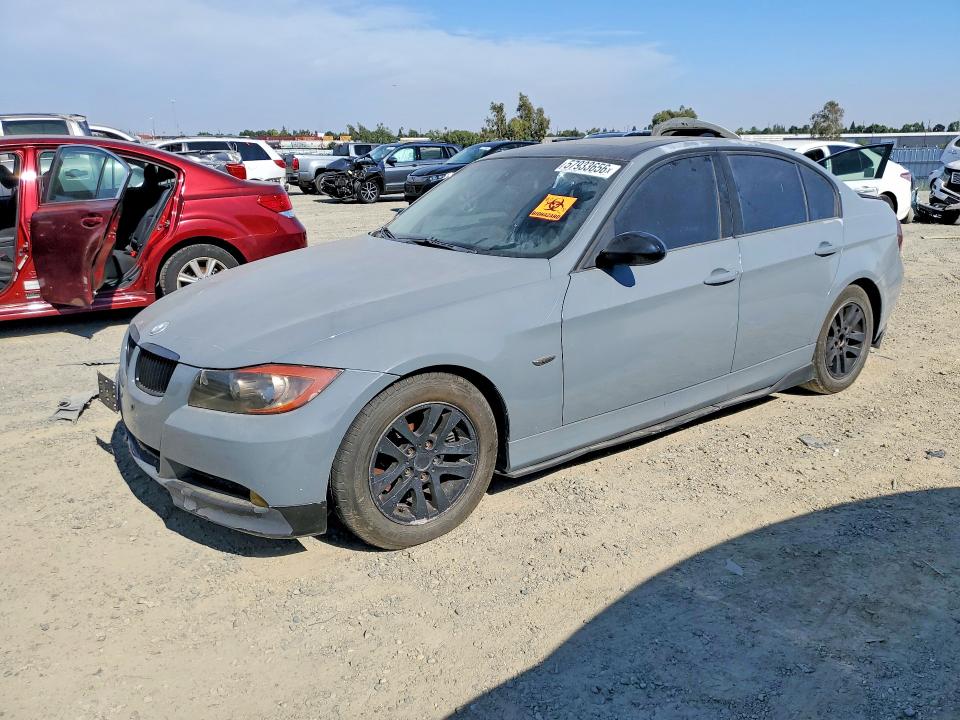 2006 BMW 3 series VIN WBAVB13586PT01898 COPART salvage auction — NORMAL WEAR, Ca - Cert Of Title-Salvaged, sold $300 on 2026-07-02 (photo 1)