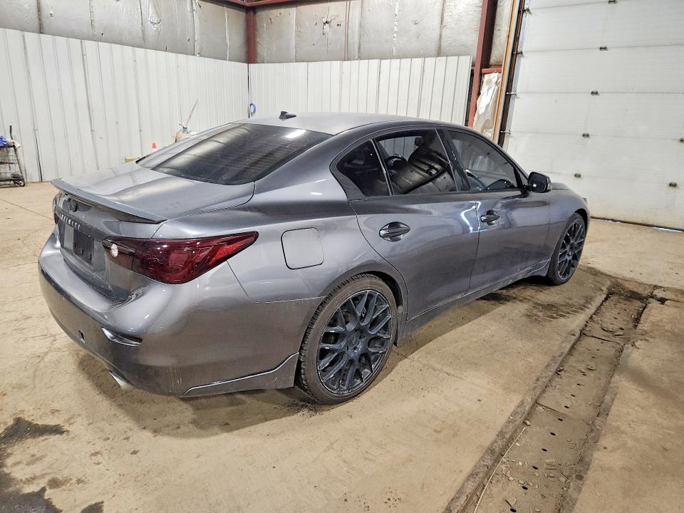 2014 Infiniti Q50 VIN JN1AV7ARXEM703149 COPART salvage auction — MINOR DENT/SCRATCHES, Ak - Certificate Of Vehicle Title (P), sold $4,700 on 2026-07-14 (photo 3)