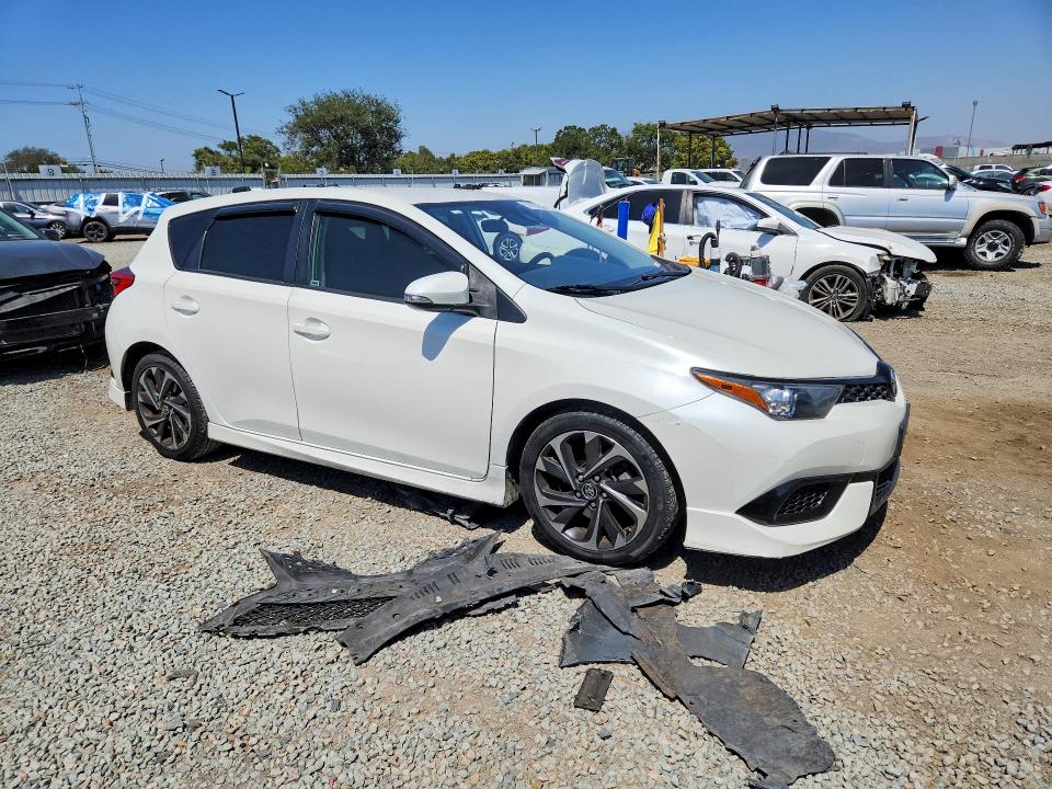 2017 Toyota Corolla VIN JTNKARJEXHJ529980 COPART salvage auction — REAR END, CA - SALVAGE CERTIFICATE, sold $3,050 on 2026-07-10 (photo 4)