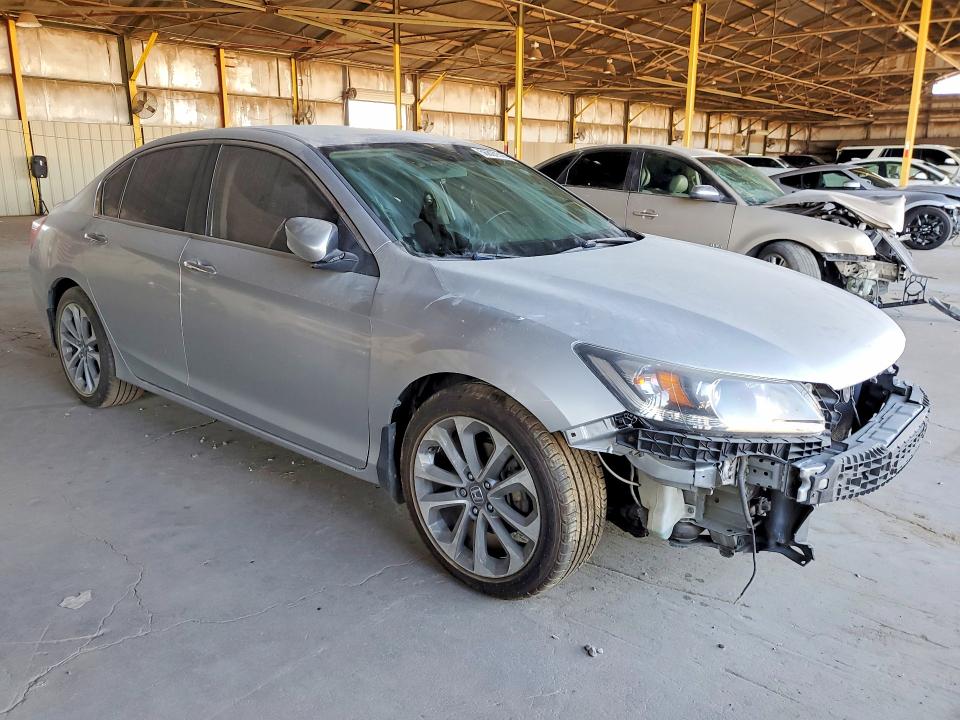 2013 Honda Accord VIN 1HGCR2F50DA059973 COPART salvage auction — FRONT END, Az - Cert Of Title - Salvage, sold $1,550 on 2026-07-03 (photo 4)