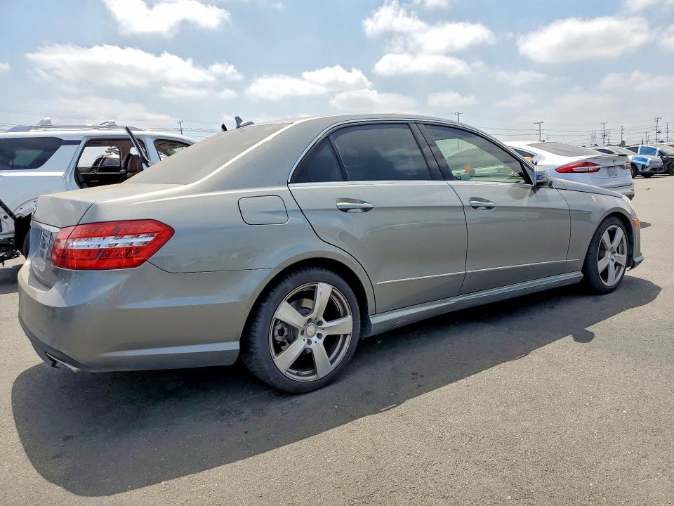 2011 Mercedes-benz E-class VIN WDDHF5GB7BA331361 COPART salvage auction — SIDE, Ca - Salvage Certificate, sold $2,150 on 2026-07-06 (photo 3)
