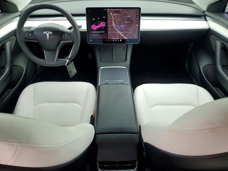 2021 Tesla Model 3 VIN 5YJ3E1EA9MF072439 COPART salvage auction — FRONT END, Ca - Salvage Certificate, sold $7,800 on 2026-07-20 (photo 8)