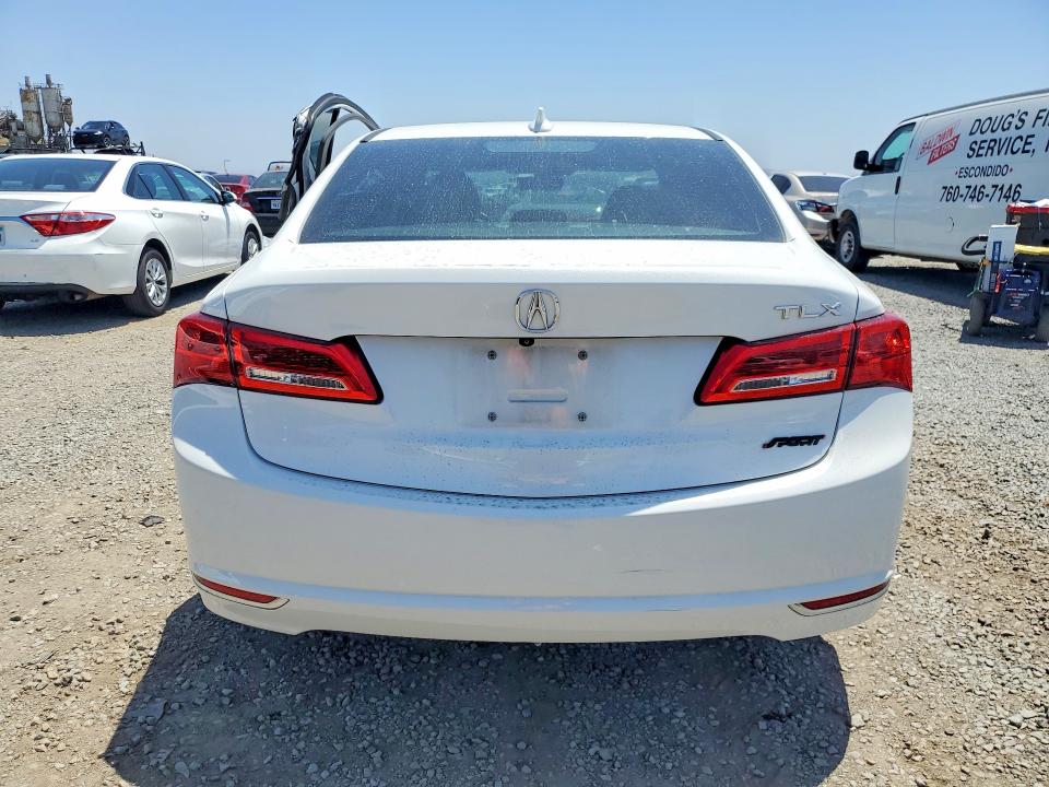 2020 Acura Tlx VIN 19UUB1F39LA000713 COPART salvage auction — SIDE, NE - DIS/DLR/EXP ONLY SALVAGE TITLE, sold $4,700 on 2026-07-29 (photo 6)