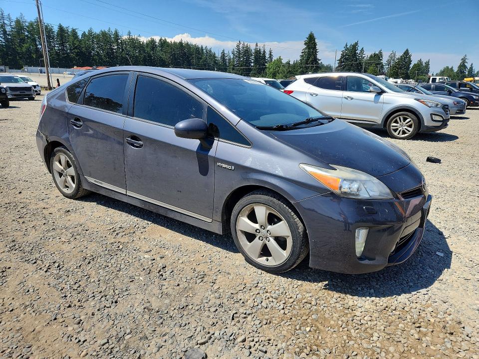 2012 Toyota Prius VIN JTDKN3DU9C5476439 COPART salvage auction — SIDE, Wa - Bill Of Sale, sold $2,500 on 2026-07-02 (photo 4)