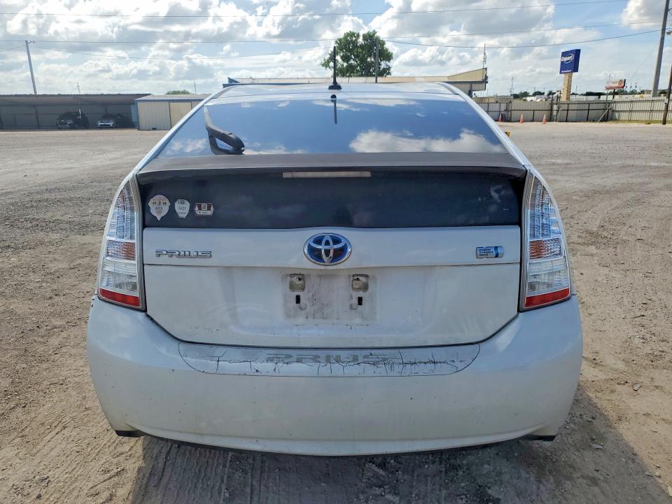 2010 Toyota Prius VIN JTDKN3DU1A0234707 COPART salvage auction — WATER/FLOOD, Tx - Salvage Title-Flood Damage, sold $200 on 2026-07-29 (photo 6)