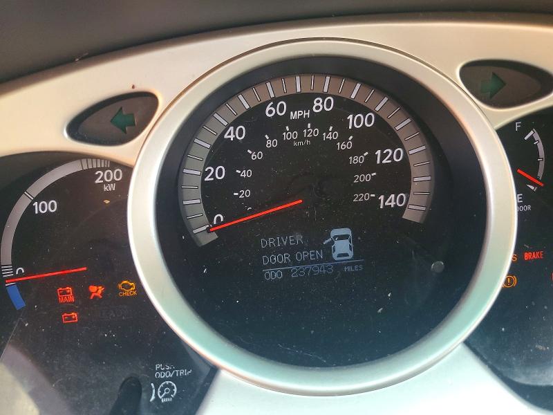 2006 Toyota Highlander VIN JTEDW21A860014932 COPART salvage auction — FRONT END, Sc - Cert Of Title-Salvage, sold $600 on 2026-07-27 (photo 9)