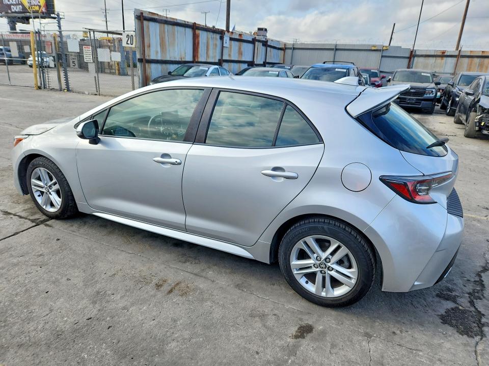 2019 Toyota Corolla VIN JTNK4RBE3K3060667 COPART salvage auction — FRONT END, Ca - Salvage Certificate, sold $5,800 on 2026-07-29 (photo 2)