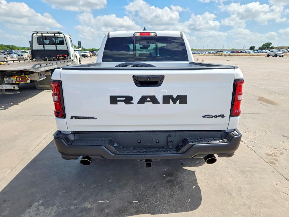 2025 Ram 1500 VIN 1C6SRFLP7SN724310 COPART salvage auction — FRONT END, Tx - Salvage Vehicle Title (P), sold $34,500 on 2026-07-09 (photo 6)