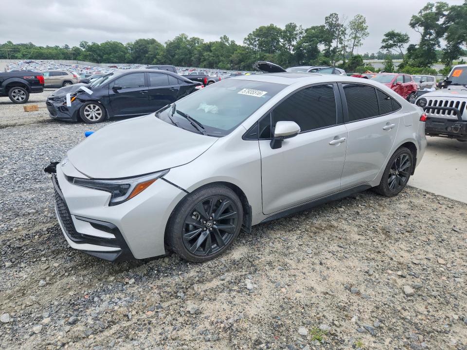 2025 Toyota VIN 5YFP4MCE4SP236709 COPART salvage auction — FRONT END, Ga - Cert Of Title-Salvage, sold $7,200 on 2026-07-16 (photo 1)