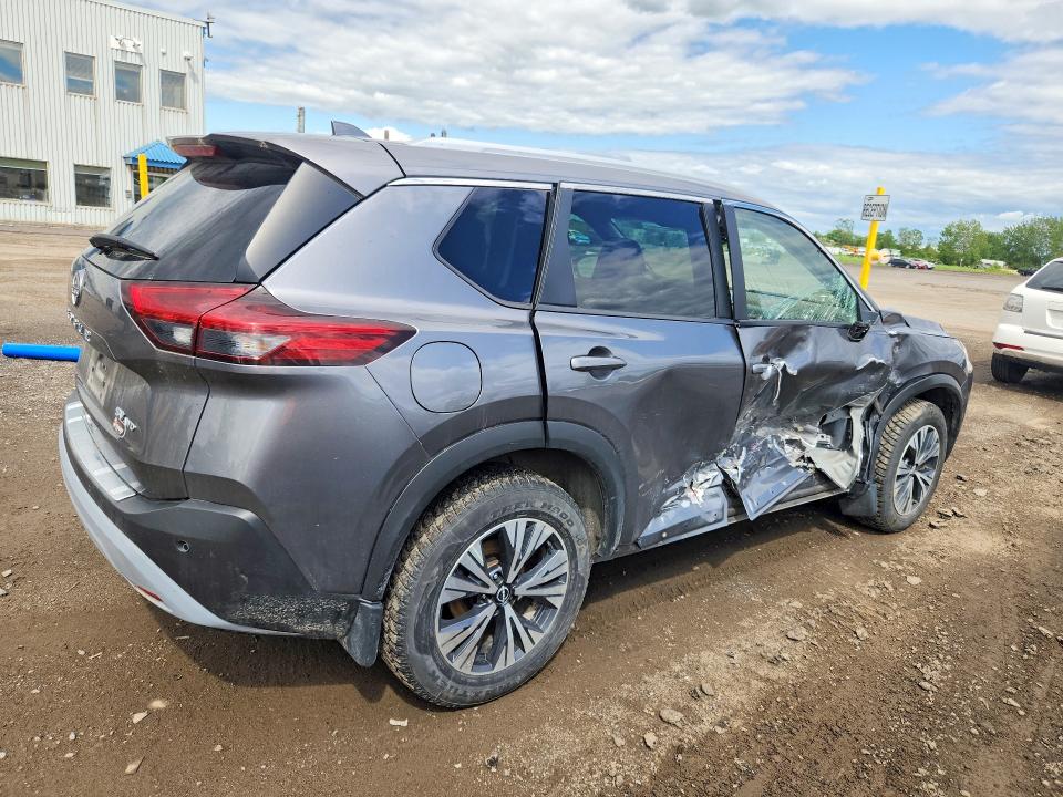 2023 Nissan Rogue VIN JN8BT3BB4PW198030 COPART salvage auction — SIDE, Qc - Gravement Accidente, sold $5,900 on 2026-07-28 (photo 3)