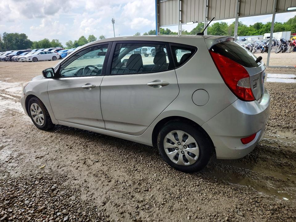 2015 Hyundai Accent VIN KMHCT5AE5FU219495 COPART salvage auction — HAIL, Mo - Certificate Of Title, sold $575 on 2026-07-06 (photo 2)