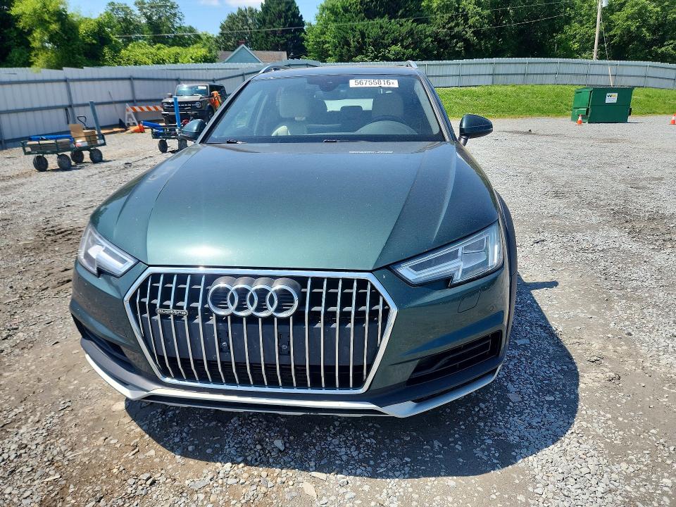 2017 Audi A4 allroad VIN WA18NAF44HA061792 COPART salvage auction — REAR END, Nc - Salvage Certificate Of Title, sold $175 on 2026-07-22 (photo 5)