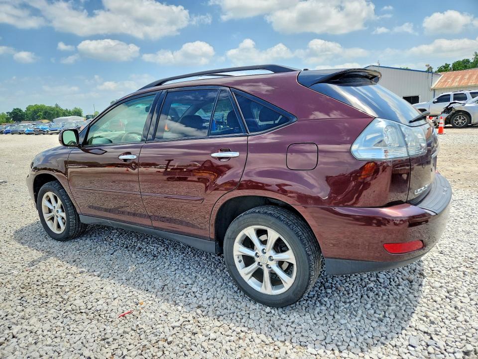2009 Lexus Rx 350 VIN JTJHK31U692858829 COPART salvage auction — FRONT END, Oh - Cert Of Title-Salvage, sold $1,600 on 2026-07-31 (photo 2)
