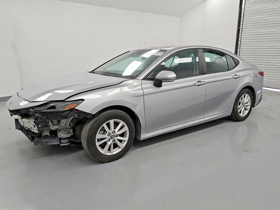 2025 Toyota Camry VIN 4T1DAACK0SU021293 COPART salvage auction — FRONT END, Tx - Certificate Of Title, sold $11,500 on 2026-07-02 (photo 1)