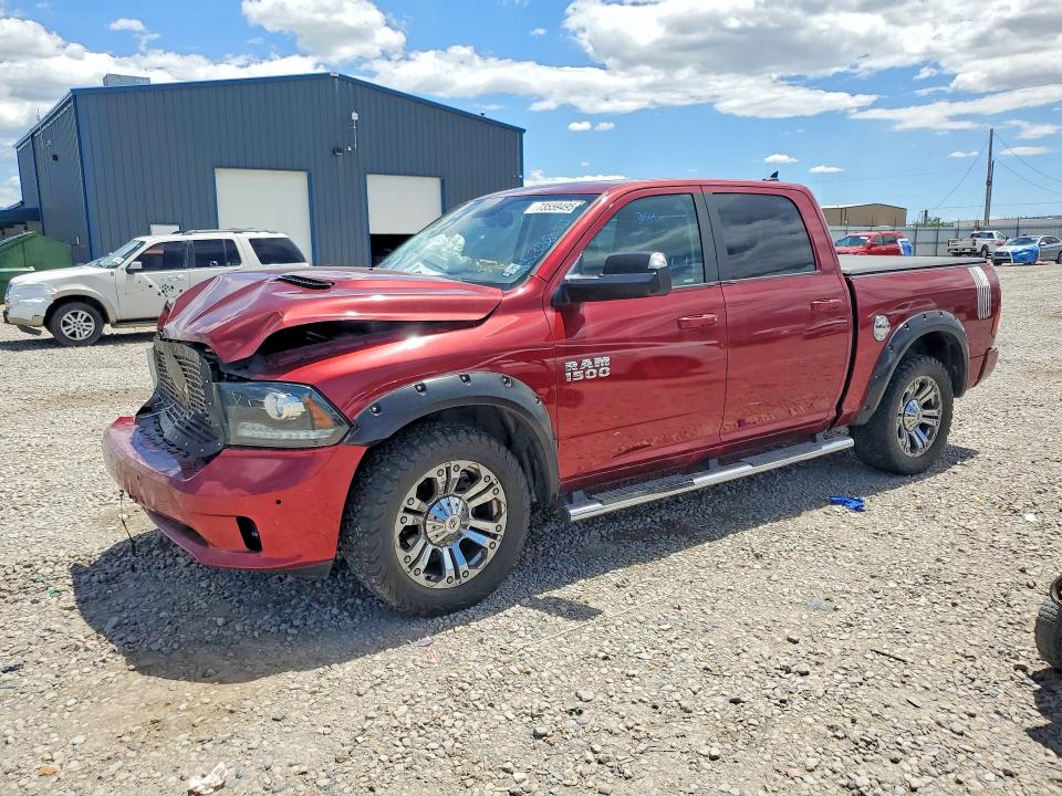 2014 Ram 1500 VIN 1C6RR7MT8ES348027 COPART salvage auction — FRONT END, Ut - Salvage Certificate, sold $5,700 on 2026-08-14 (photo 1)