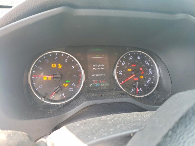 2019 Toyota Rav4 VIN JTMC1RFV2KD512372 COPART salvage auction — ALL OVER, TX - SALVAGE VEHICLE TITLE, sold $8,600 on 2026-07-07 (photo 9)