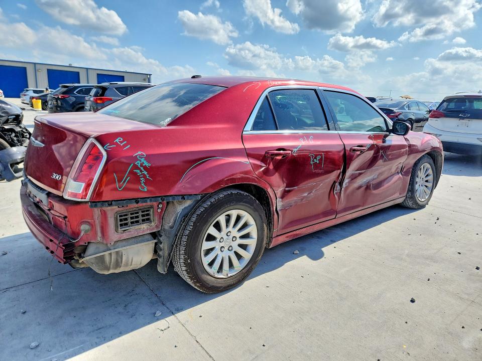 2013 Chrysler VIN 2C3CCAAG6DH723136 COPART salvage auction — SIDE, Tx - Salvage Vehicle Title, sold $975 on 2026-07-02 (photo 3)