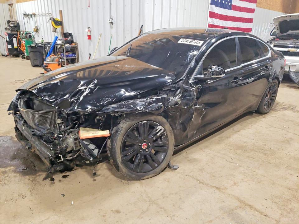 2017 Jaguar Xf VIN SAJBJ4BV1HCY46655 COPART salvage auction — FRONT END, Ak - Bill Of Sale- Salvage, sold $25 on 2026-07-14 (photo 1)