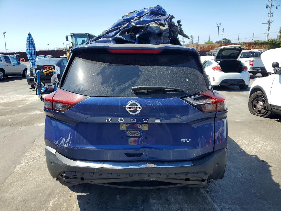 2021 Nissan Rogue VIN JN8AT3BAXMW020525 COPART salvage auction — ALL OVER, Ca - Salvage Certificate, sold $325 on 2026-07-06 (photo 6)